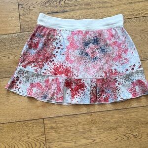 Floral Print Women's Tennis Skirt